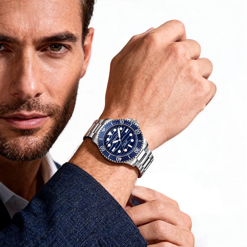 Seagull Relógio de luxo Série Ocean